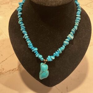 Turquoise Beaded Necklace